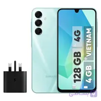 گوشی موبایل سامسونگ مدل Galaxy A16 4G ظرفیت 128 گیگابایت رم 4 گیگابایت – ویتنام همراه شارژر 25 وات سامسونگ
