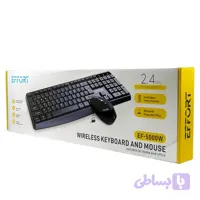 کیبورد و ماوس بی سیم ایفورت مدل EF-5000W