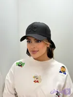 کلاه نقاب دار مشکی مارک سفید