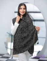شال نخی اشکی منگوله دار