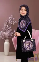 ست کیف و روسری دخترانه درجه یک