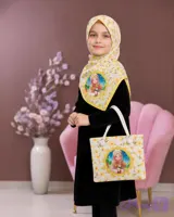 ست کیف و روسری دخترانه درجه یک