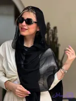 شال حریر میله ای وارداتی
