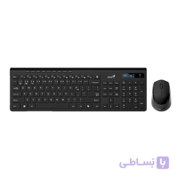 کیبورد و موس بی سیم جنیوس مدل Genius SlimStar 8006