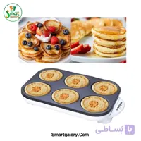 دستگاه پنکیک ساز 6 خانه نوا مدل NT-172CM6