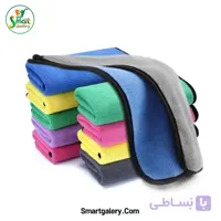 دستمال نظافتی مایکروفایبر چندمنظوره (بسته ۶ عددی) | ضد خش و بدون پرز