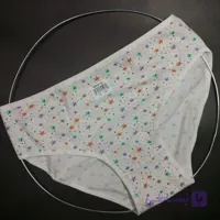 شورت زنانه نخی طرحدار یشمی میسپل Missple سایز 3x