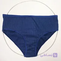 شورت زنانه نخی کبریتی آبی تیفانی 2XL الماس ALMAS110