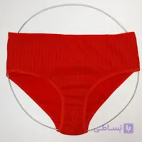 شورت زنانه نخی کبریتی زرد 2XL الماس ALMAS110