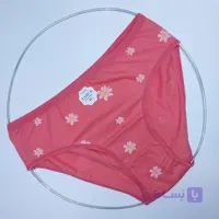 شورت زنانه نخی طرحدار بابونه xl پاموک PAMUK