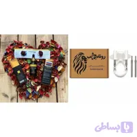روغن تیتان گلد درب طلایی هک شده ،هولوگرام دار،بروشوردار حجم دهنده اقایان + کشنده ارکت