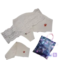 ست نیم تنه و شورت زنانه پنسی فلاور میراکل (Pansy Flower Miracle) کد WB3
