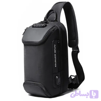 کوله تک بند ضد سرقت یو اس بی دار بنج BANGE BG-7082 Anti-theft TSA Lock Bag Waterproof Chest Pack