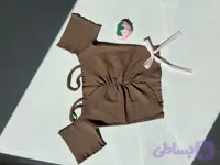 کراپ تاپ عروسکی زنانه پینترستی نخپنبه کد ۲۱