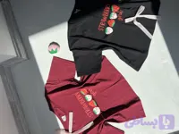 تیشرت کراپ زنانه باکسی نخی کد ۱۱