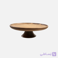 پایه کیک و شیرینی خوری چوبی