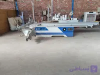 لبه چسبان پی وی سی n1500 شش ایستگاه کرنر دار و دور کن کی دی تی ۳۸۰