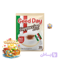 کاپوچینو بدون شکر Good Day بسته 20 عددی اصل اندونزی | وترا مال