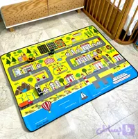 زیرانداز بازی کودک طرح شهر کد0۵