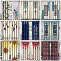 پرده مخمل چاپی طرح کلاسیک