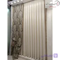پرده شانل طرح‌ دار
