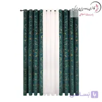 پرده مخمل طلاکوب پوست اسبی