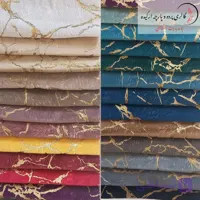 پارچه مخمل طلاکوب پوست اسبی