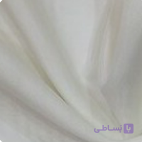 پارچه پرده حریر ساده الگانت درجه یک رنگ شیری ارتفاع 3 متر در متراژ مورد نیاز شما ( با دوخت پلیسه)
