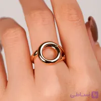 انگشتر ژوپینگ رنگ طلایی سایز ۶