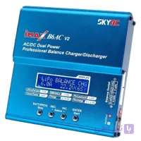 شارژر و دشارژر هوشمند باتری IMAX مدل B6AC V2 با نمایشگر و پورت بالانس-نسخه اصلی دیجیتال با منبع تغذیه داخلی