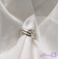 انگشتر شش حلقه - مناسب سایز 8