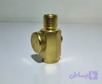 شیر تنظیم باد برنجی