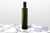 بطری شیشه ای 250 سی سی مربعی و گرد با درب سایز 31.5