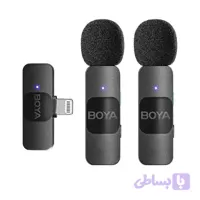 میکروفون بی سیم بویا دو مخاطبه آیفونی مدل BOYA BY-V2