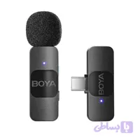 میکروفون یقه ای بویا مدل BY-V10 V2.0 BOYA ا تک مخاطب با پورت تایپ سی