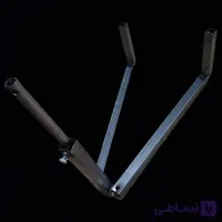 پایه آنتن زمینی گالوانیزه [ دارای یوU و پیچ و مهره کامل ]( آنتن ثابت )
