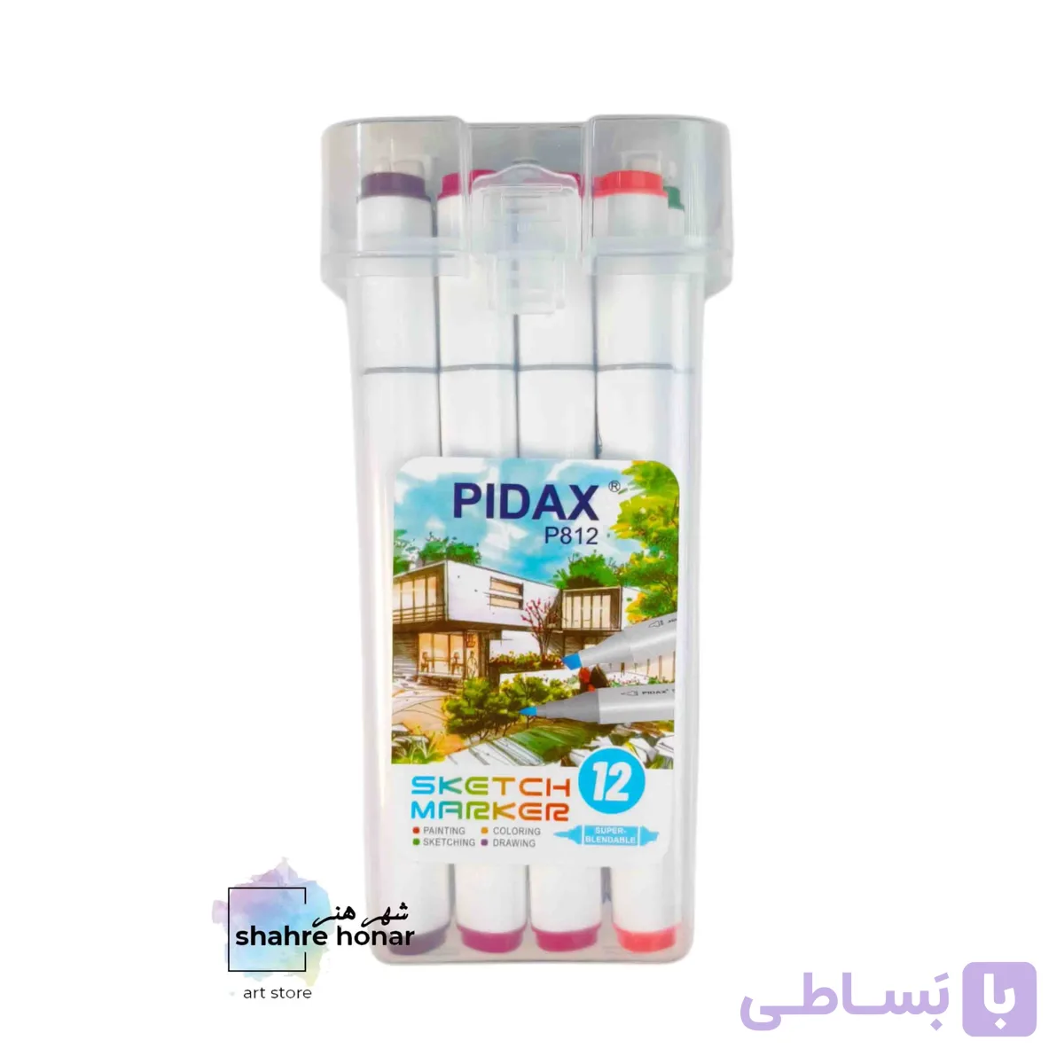 ماژیک راندو پیداکس 12 رنگ پوست