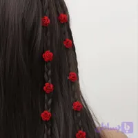 قفل مو رز قرمز