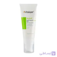 ژل شستشوی صورت ویتالیر پوست چرب مدل Activit اکتی ویت 200 میلی لیتر