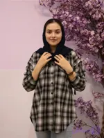 شومیز چهارخونه کشمیر (طرح دو)