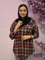 شومیز چهارخونه کشمیر (طرح سه)