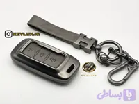 کاور ریموت فیدلیتی پرایم چرم و فلز لاکچری همراه‌ با بندست (کد PA44Y)