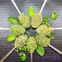 سبزی ماهی شکم پر