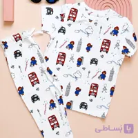 تیشرت شلوار نکست طرح اتوبوس کد 1207