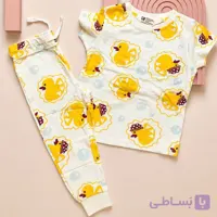 تیشرت شلوار اچ اند ام طرح اردک کد 1208