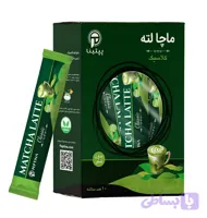 ماچا لته کلاسیک رژیمی بدون قند پپتینا ساشه ۱۰ عددی
