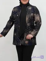 کت تک زنانه مدل قاصدک در سه رنگ کرم ومشکی وسرمه ای 2 سایز ( تک )