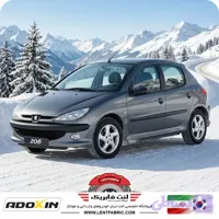 لنت ترمز جلو پژو 206 تیپ 5 نوع 1 – ADOXIN IR