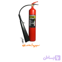 🧯 کپسول آتش‌نشانی CO₂ برند کیهان 6 کیلویی | مخصوص آتش‌سوزی‌های الکتریکی | فشار بالا، بدون باقی‌مانده