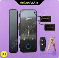 قفل الکترونیکی شیشه سکوریت برند لومباردی